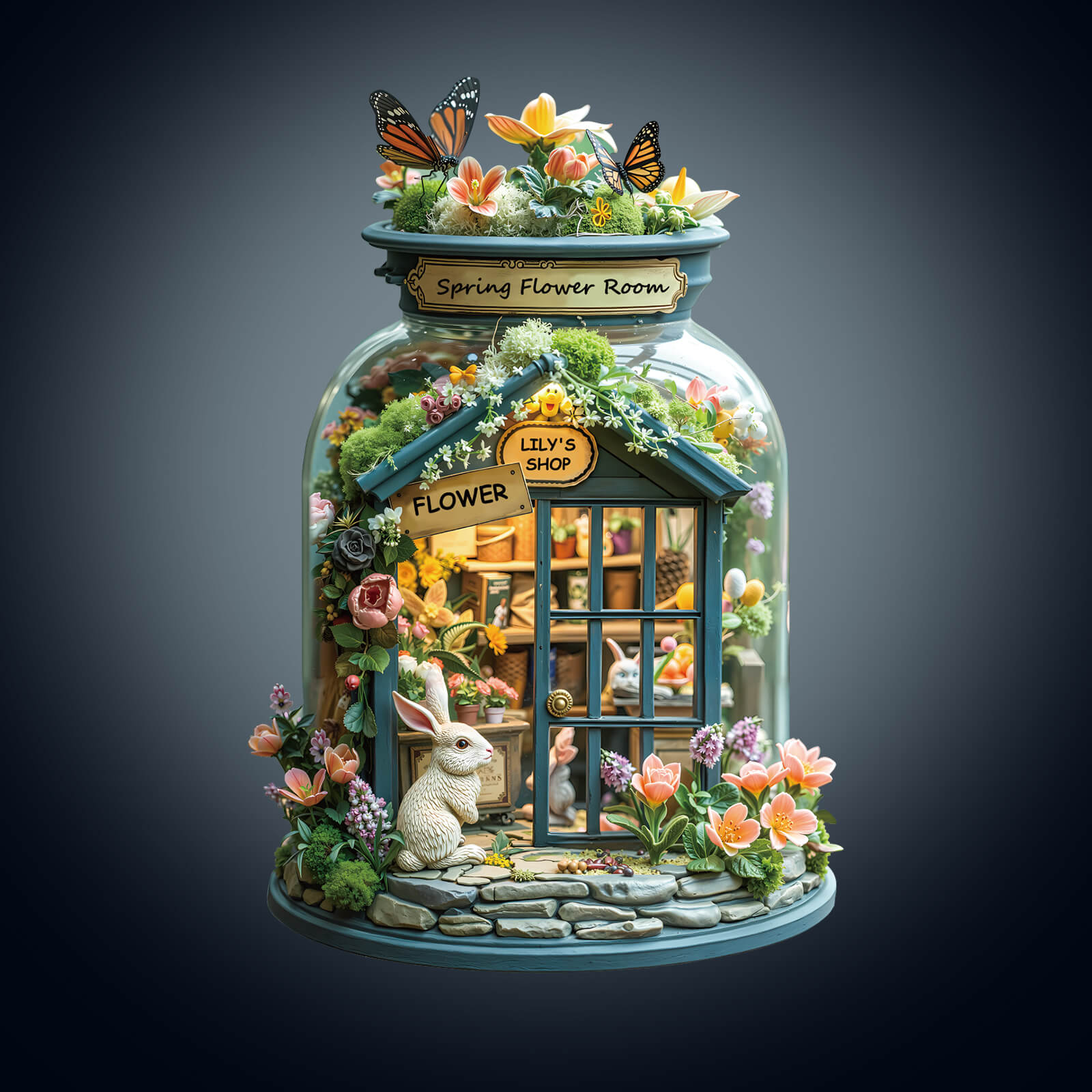 Lily's Flower Shop Wooden Jigsaw Puzzle