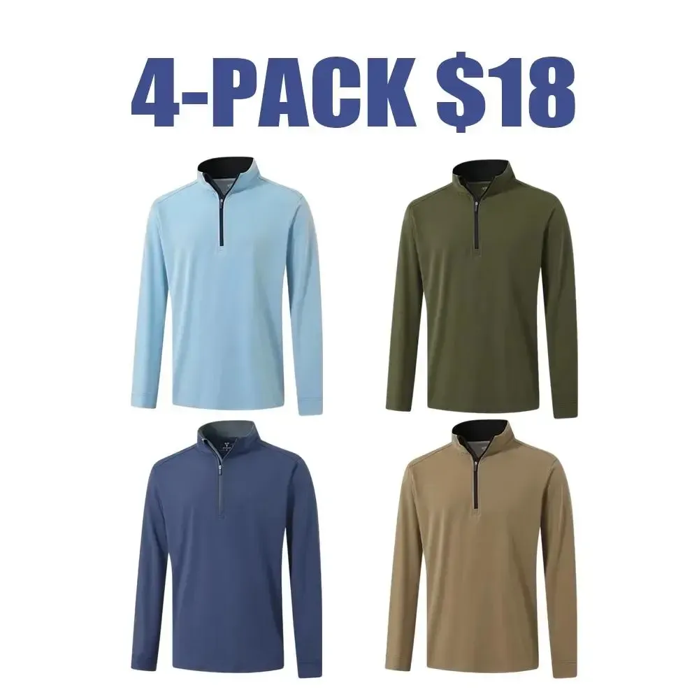 Men's Quarter Zip Golf Pullover