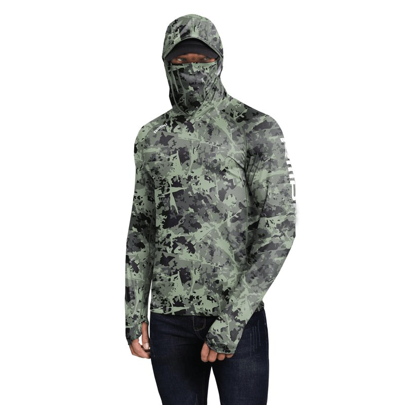 Men’s UPF 100 Sun Protection Hoodie with UV Detection