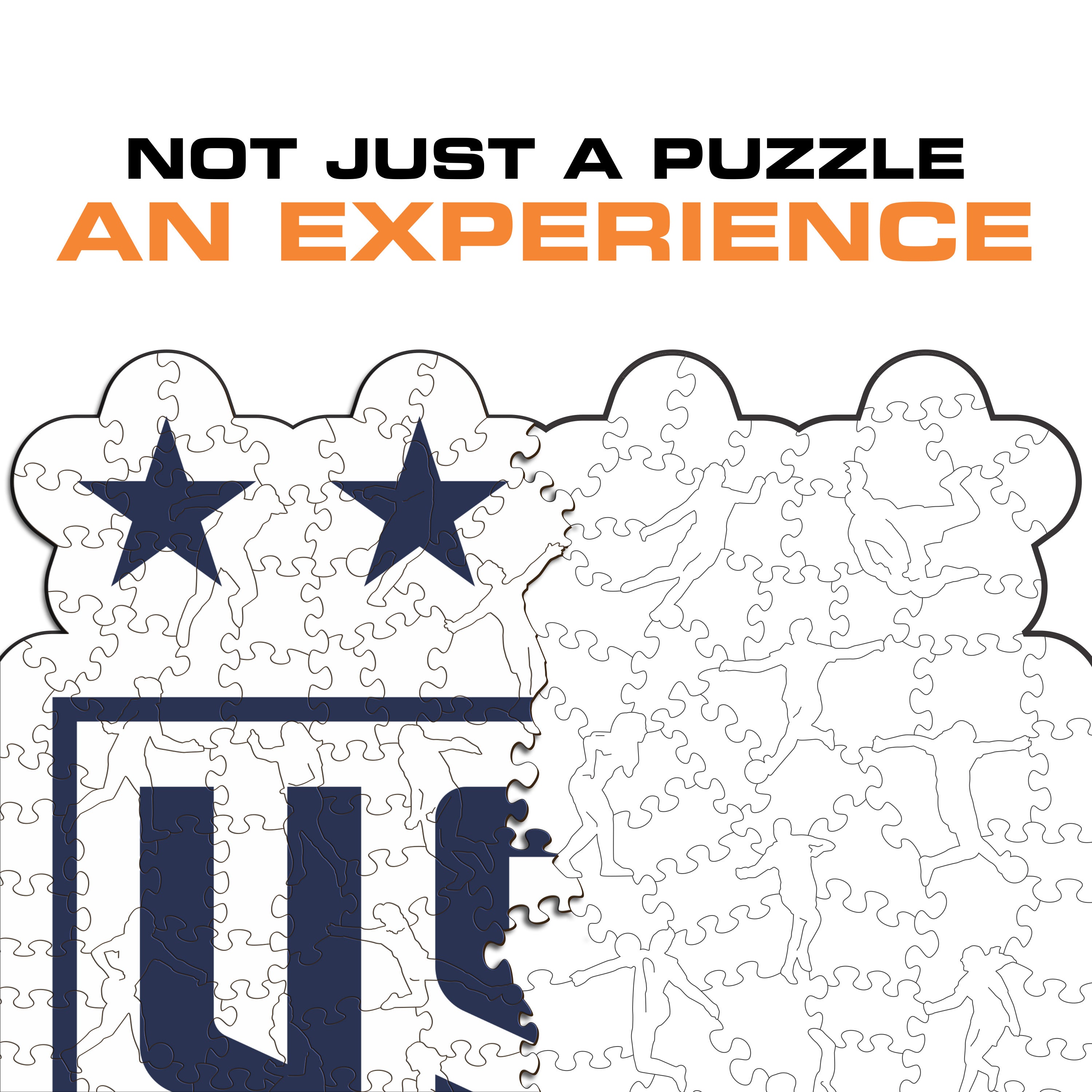 USWNT® Logo - Wooden Puzzle