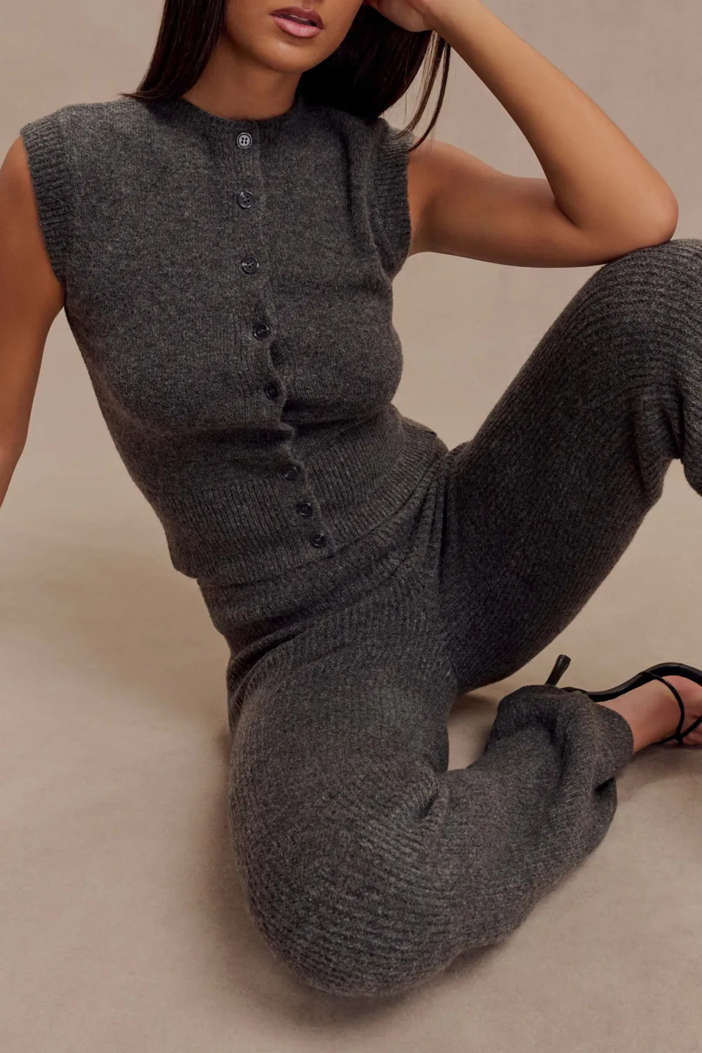 Straight Leg Knit Pant