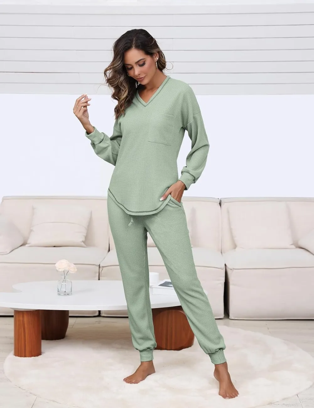Womens Two Piece Outfits Lounge Sets