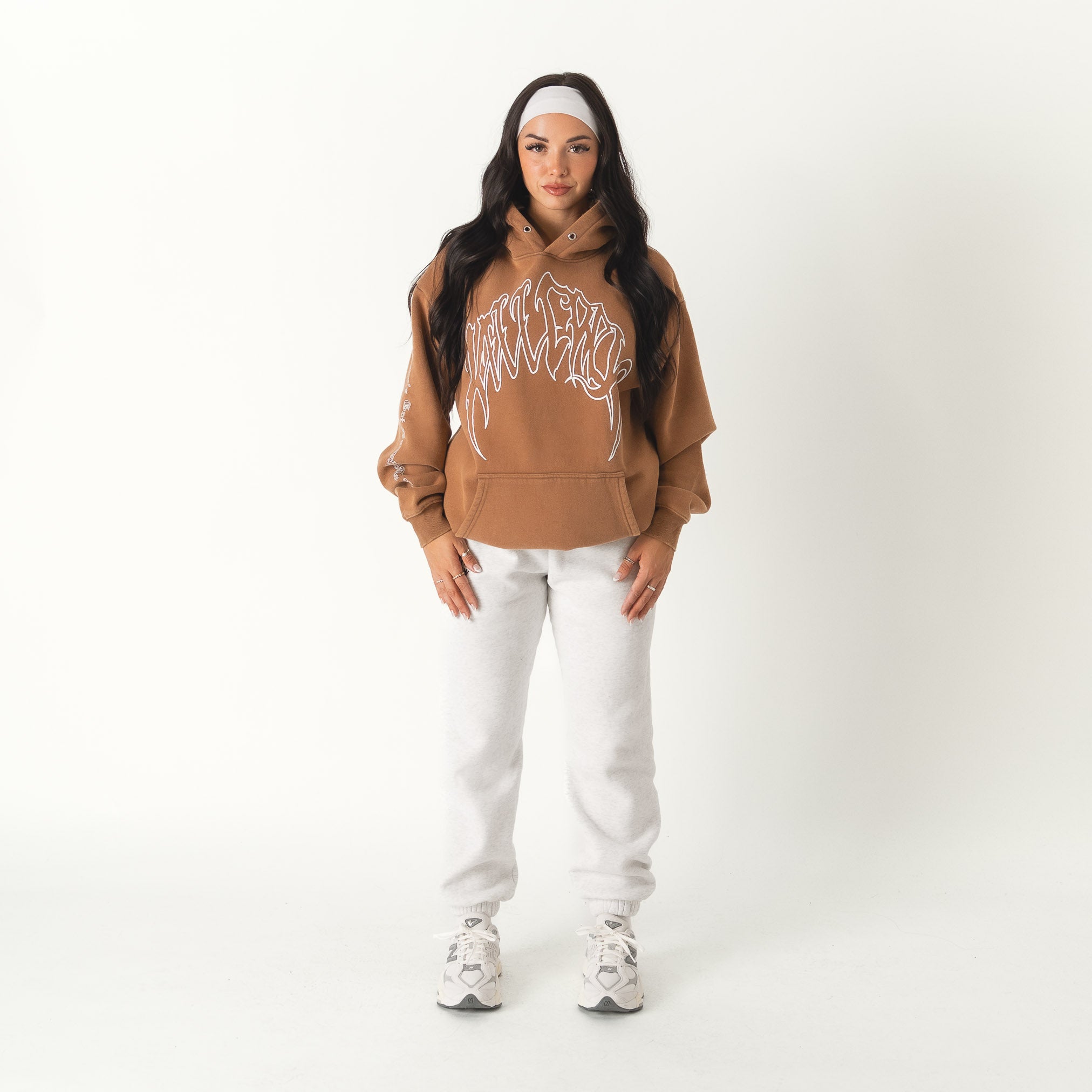 KILL CREW OVERSIZED LUX HOODIE - SAND