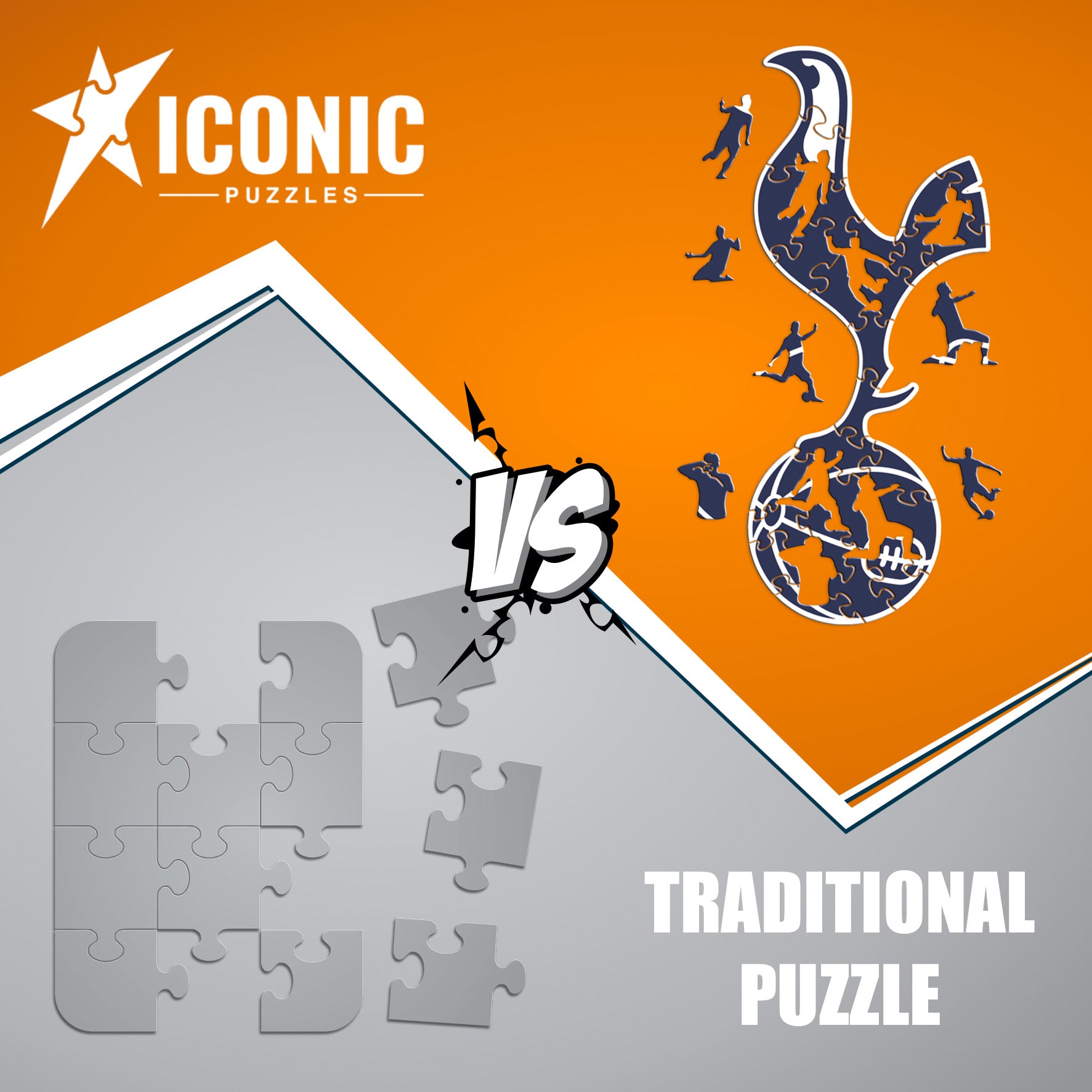 Tottenham Hotspur FC® Logo - Wooden Puzzle