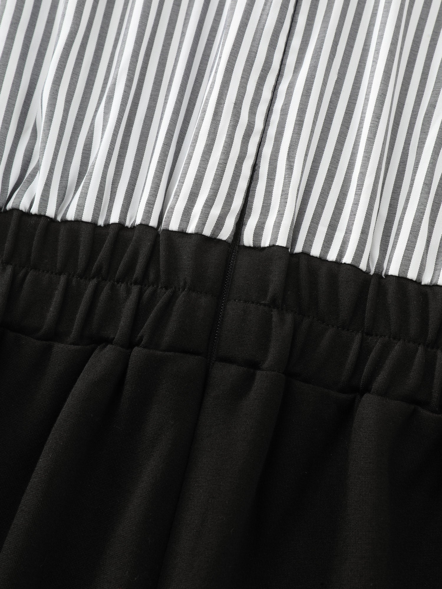 Striped Button Front Wide Leg Jumpsuit