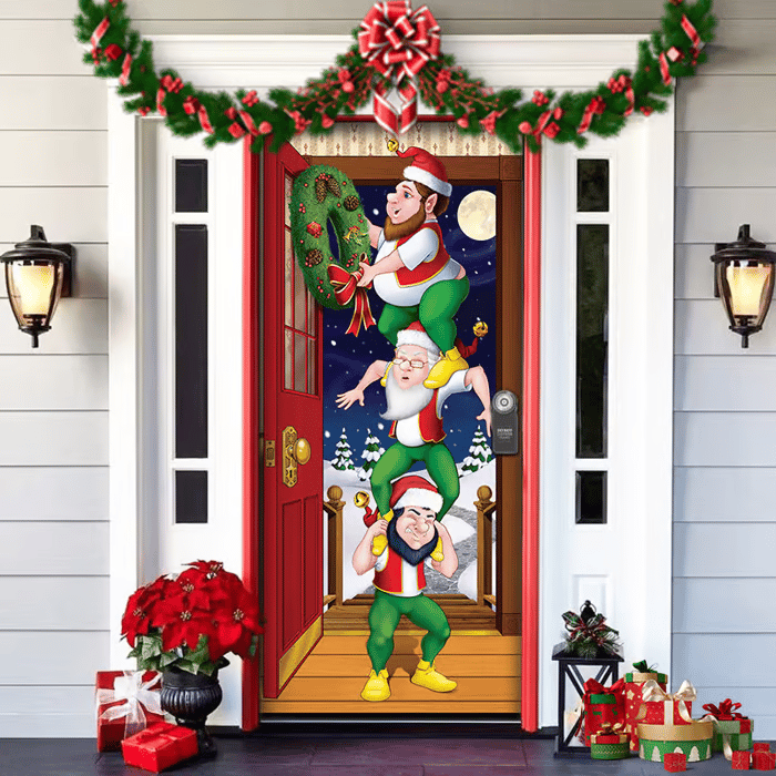 🌟2024 Christmas Front Door Decoration