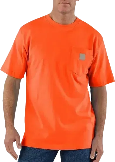 🔥Last Day Promotion! Men's K87 Workwear Loose Fit Heavyweight Short-Sleeve Pocket T-Shirt (Also Available in Big & Tall)