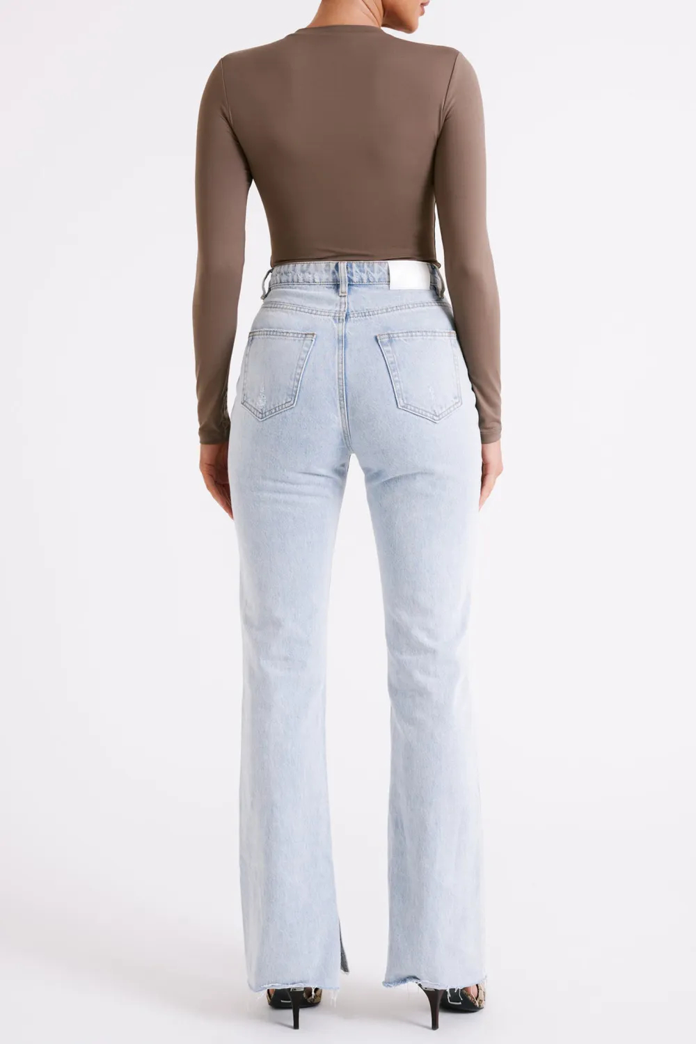 Long Sleeve Crew Neck Bodysuit