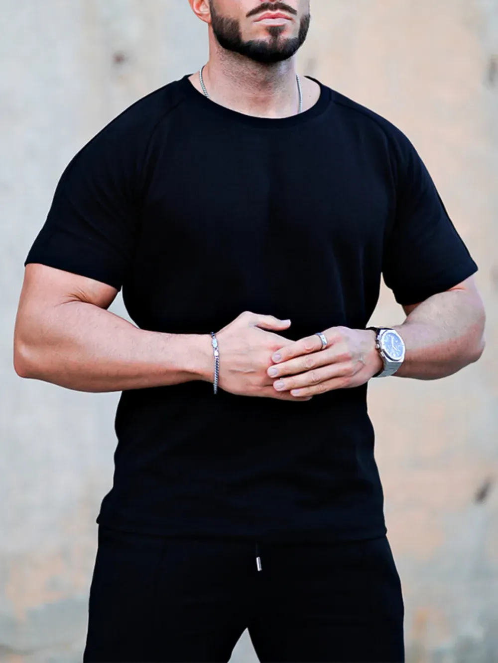 Mens Short Sets 2 Piece Outfits Fashion Summer Tracksuits Casual Set