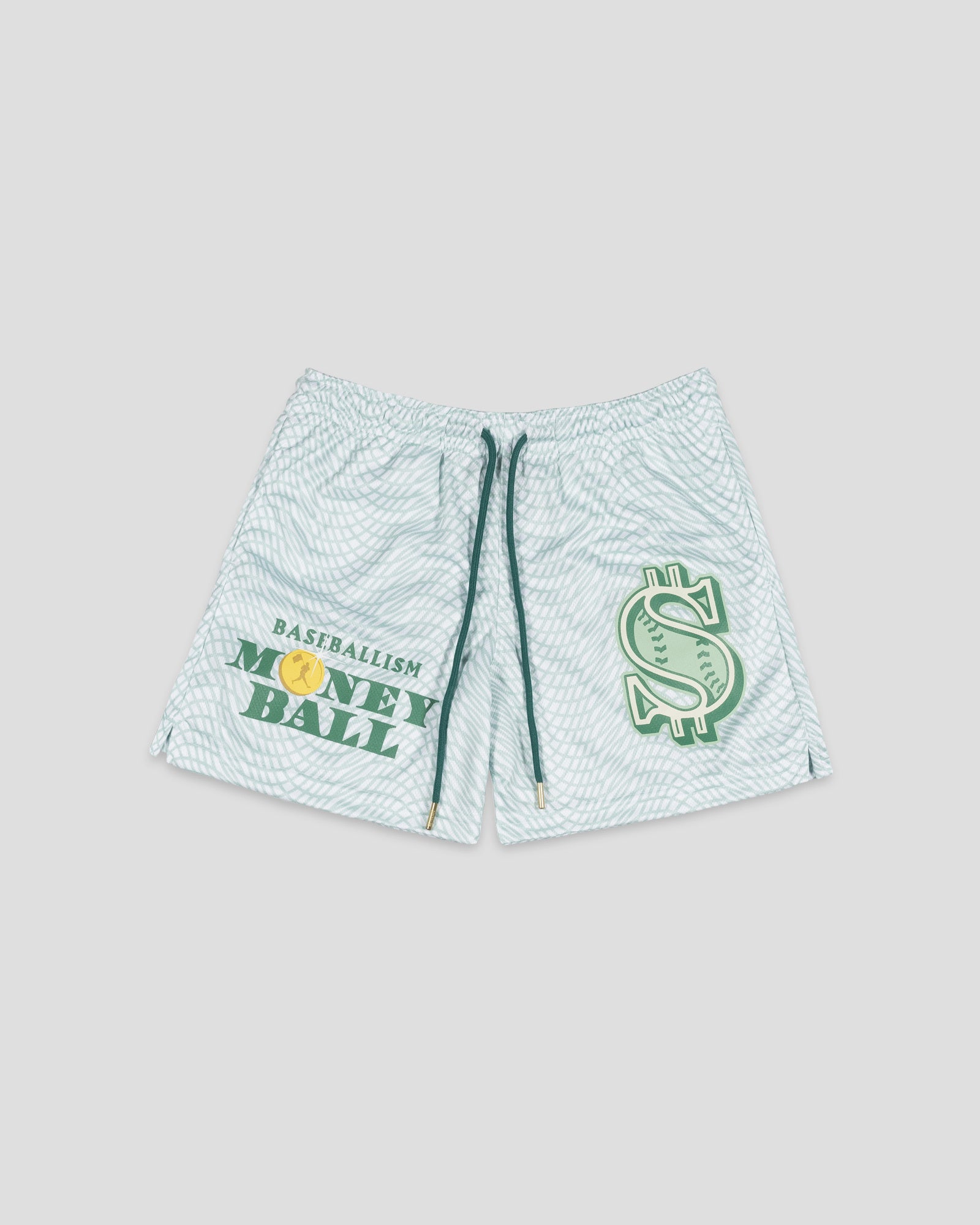 Money Ball Diamond Air Mesh Shorts - Youth