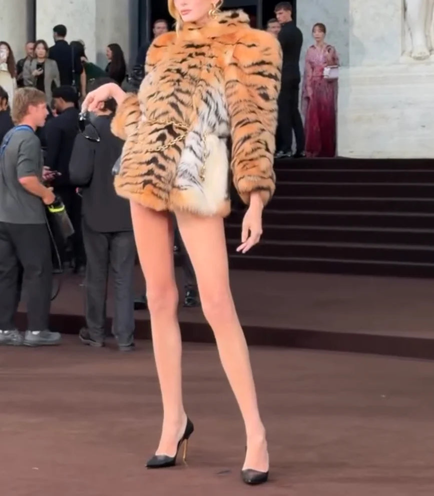 Tiger Fur Coat