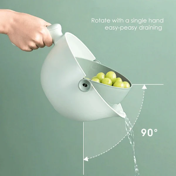 Rotating Colander & Bowl Set
