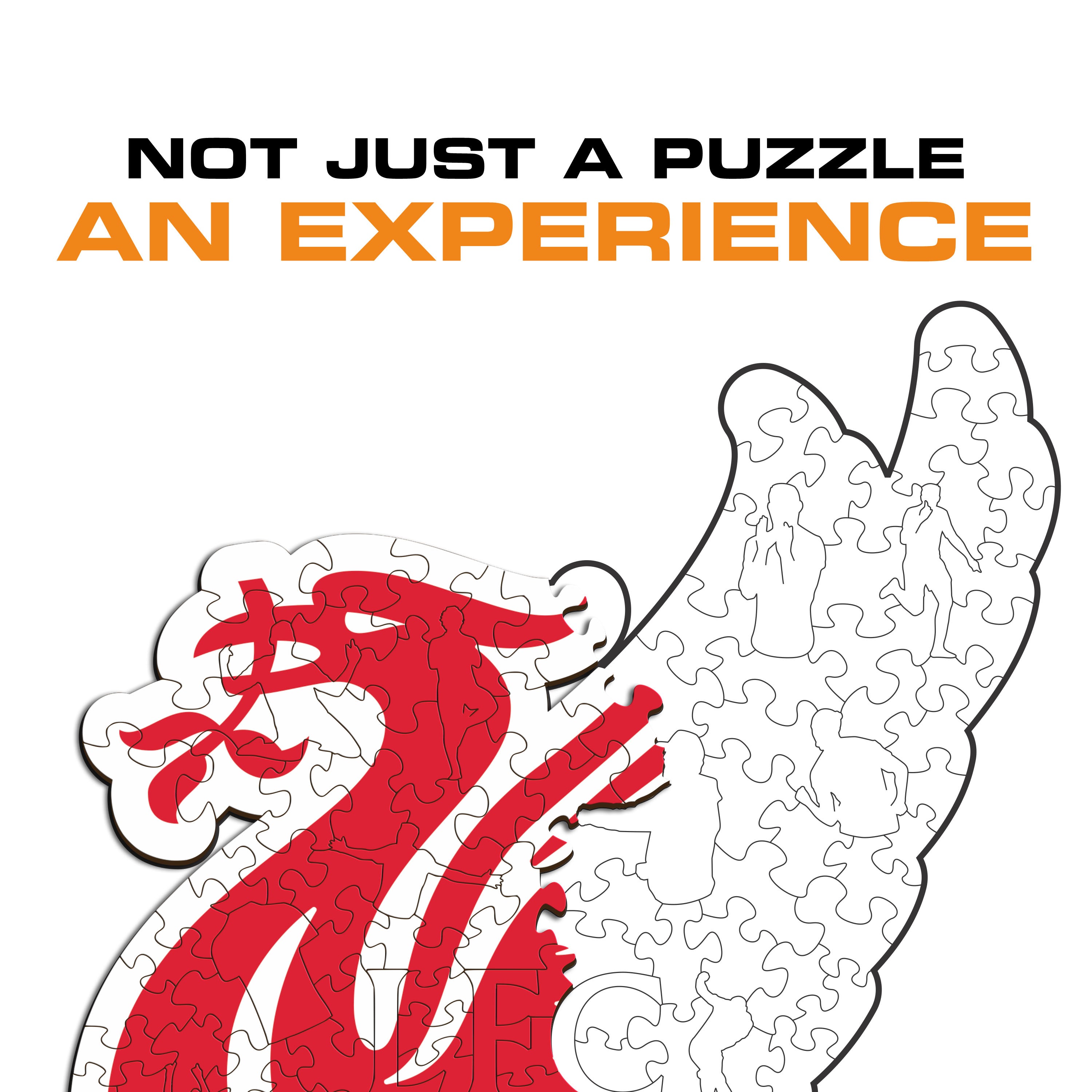 Liverpool FC® Liver Bird Logo - Wooden Puzzle