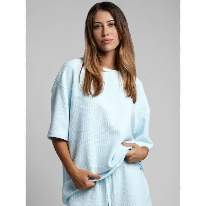 Unisex's Waffle Lounge Set