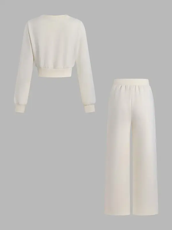 Women's Long Sleeve Jacket & Pants Set