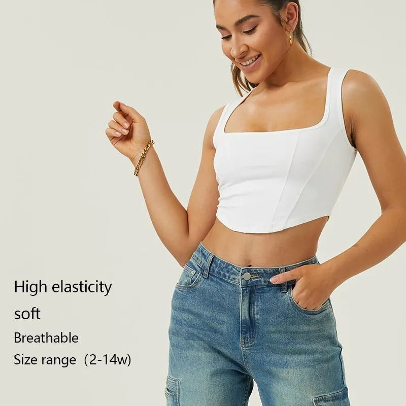 Women High Waisted Cargo Jean