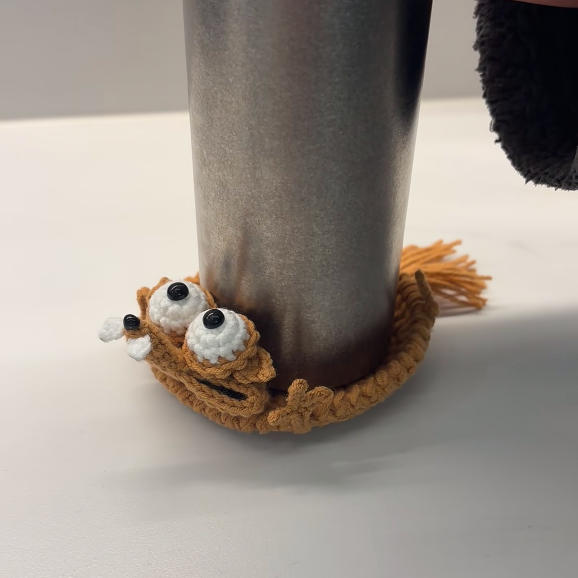 Scrat Crochet-protecting your tabletops while adding a nature-inspired charm