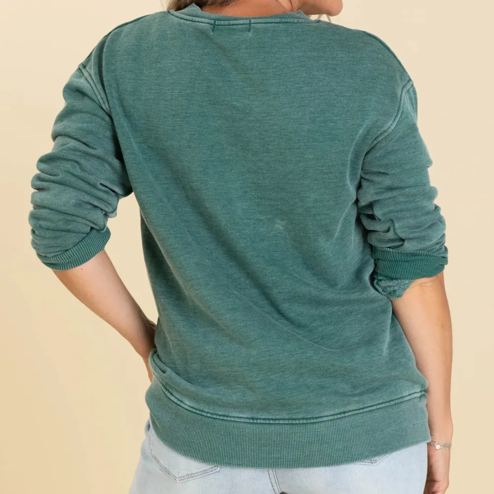 Cozy Campfire V-Neck Sweatshirt
