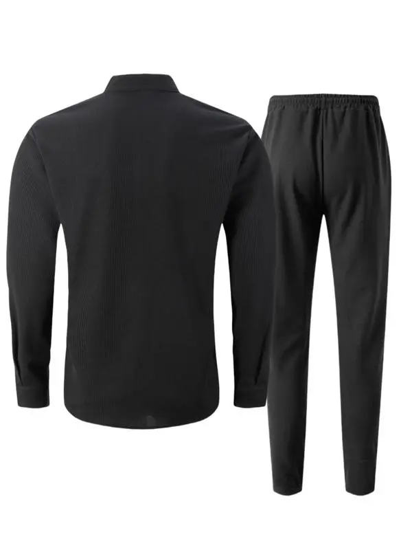 Men's new spring and autumn suit set