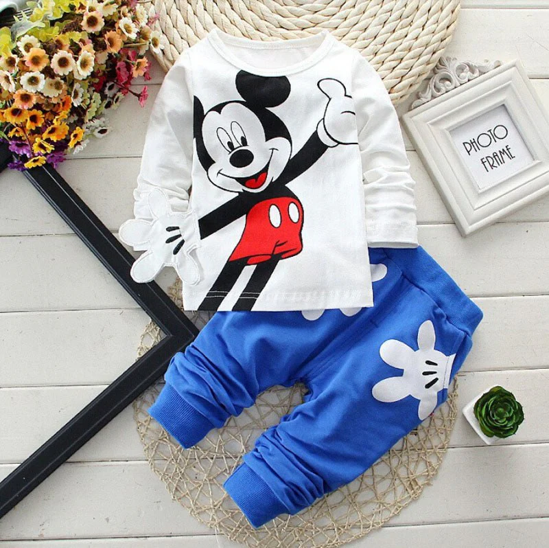 Cartoon Newborn Baby Boys Clothes Set