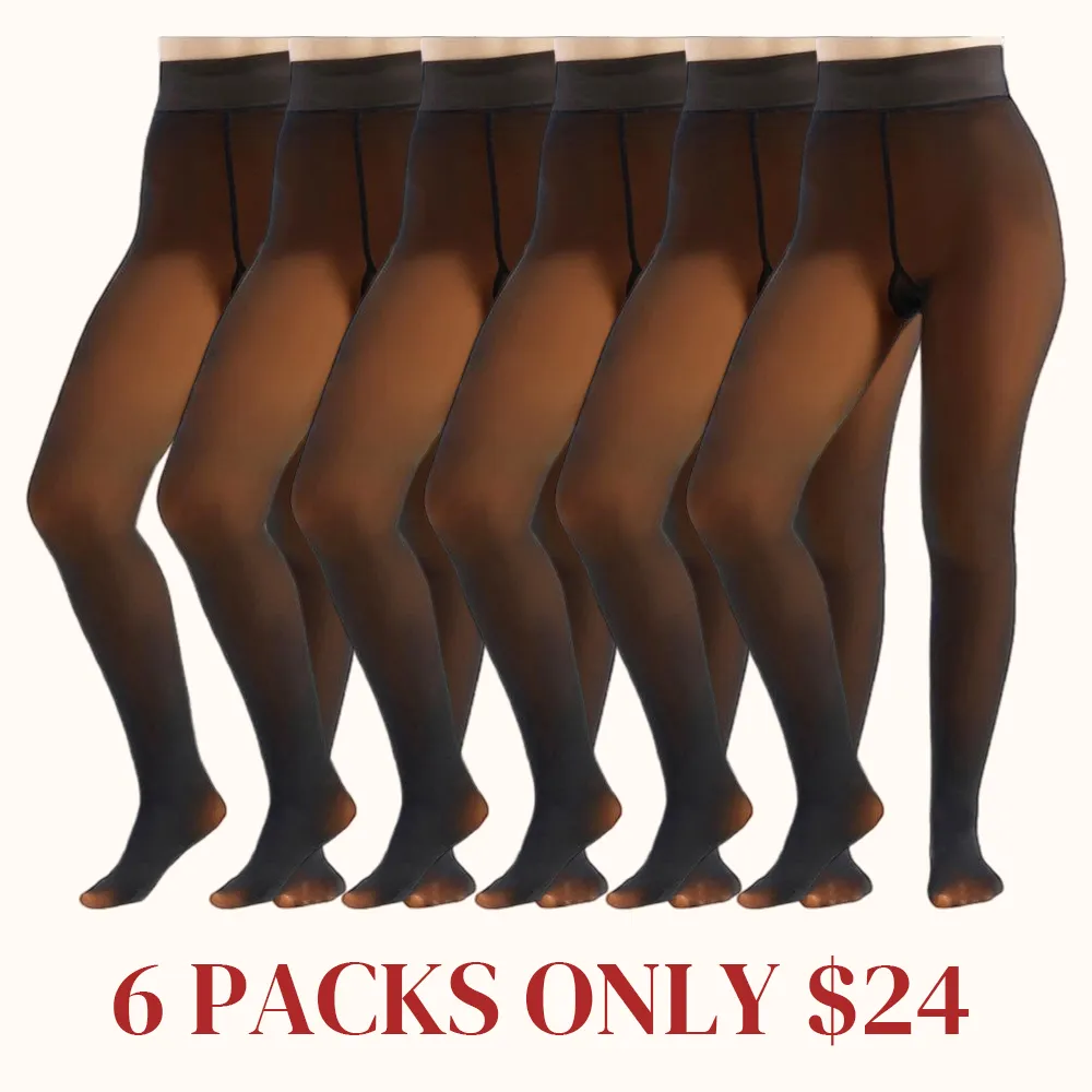 Women’s Sheer Fleece-Lined Tights