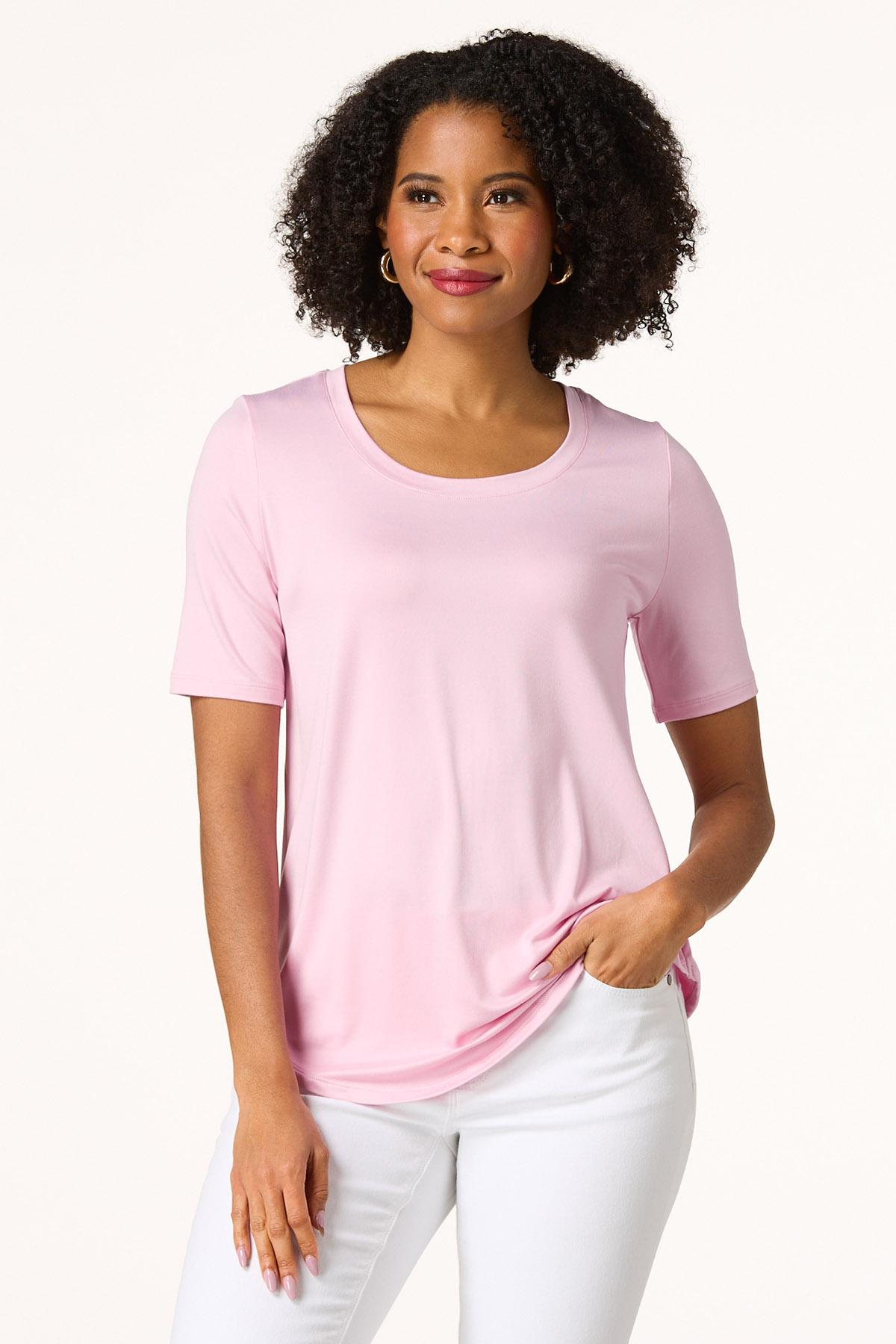 Solid Butter Knit Tee