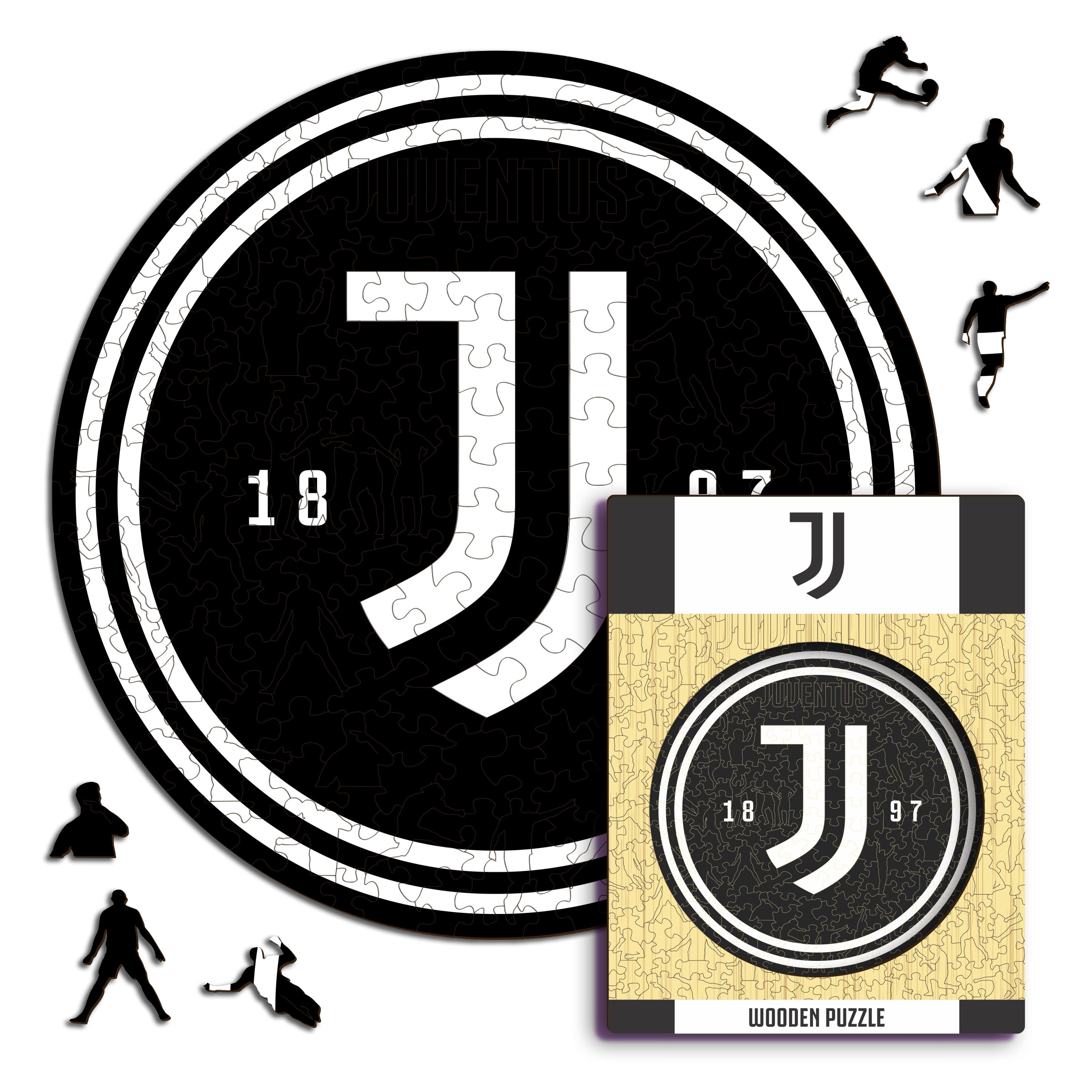 Juventus FC® Logo - Wooden Puzzle