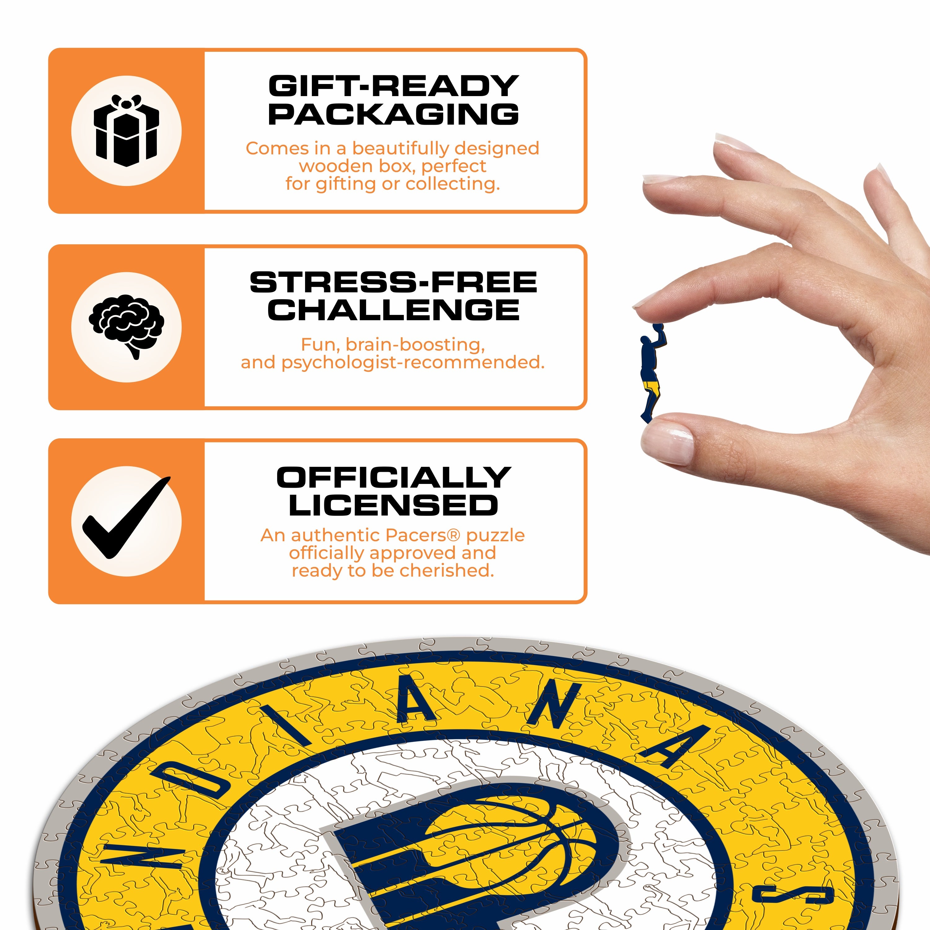 Indiana Pacers™ - Wooden Puzzle