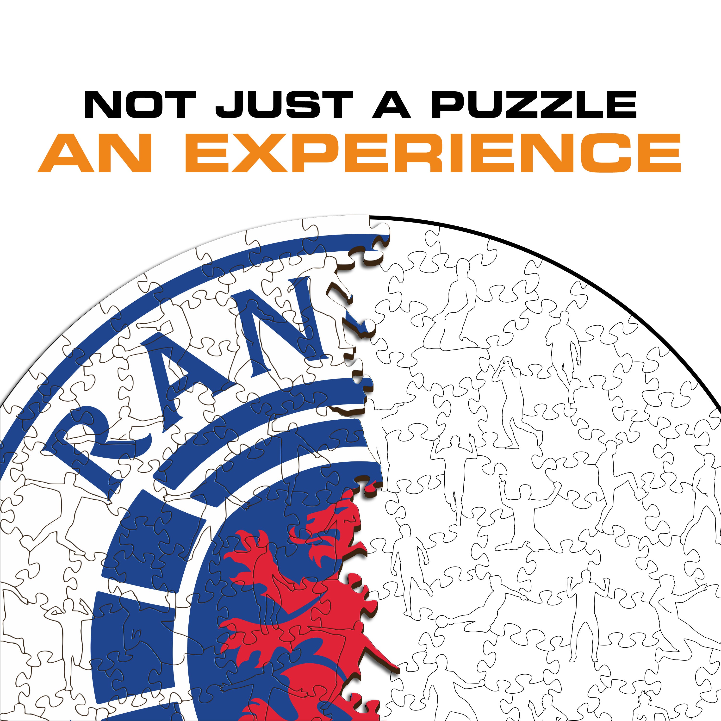 Glasgow Rangers FC® Logo - Wooden Puzzle