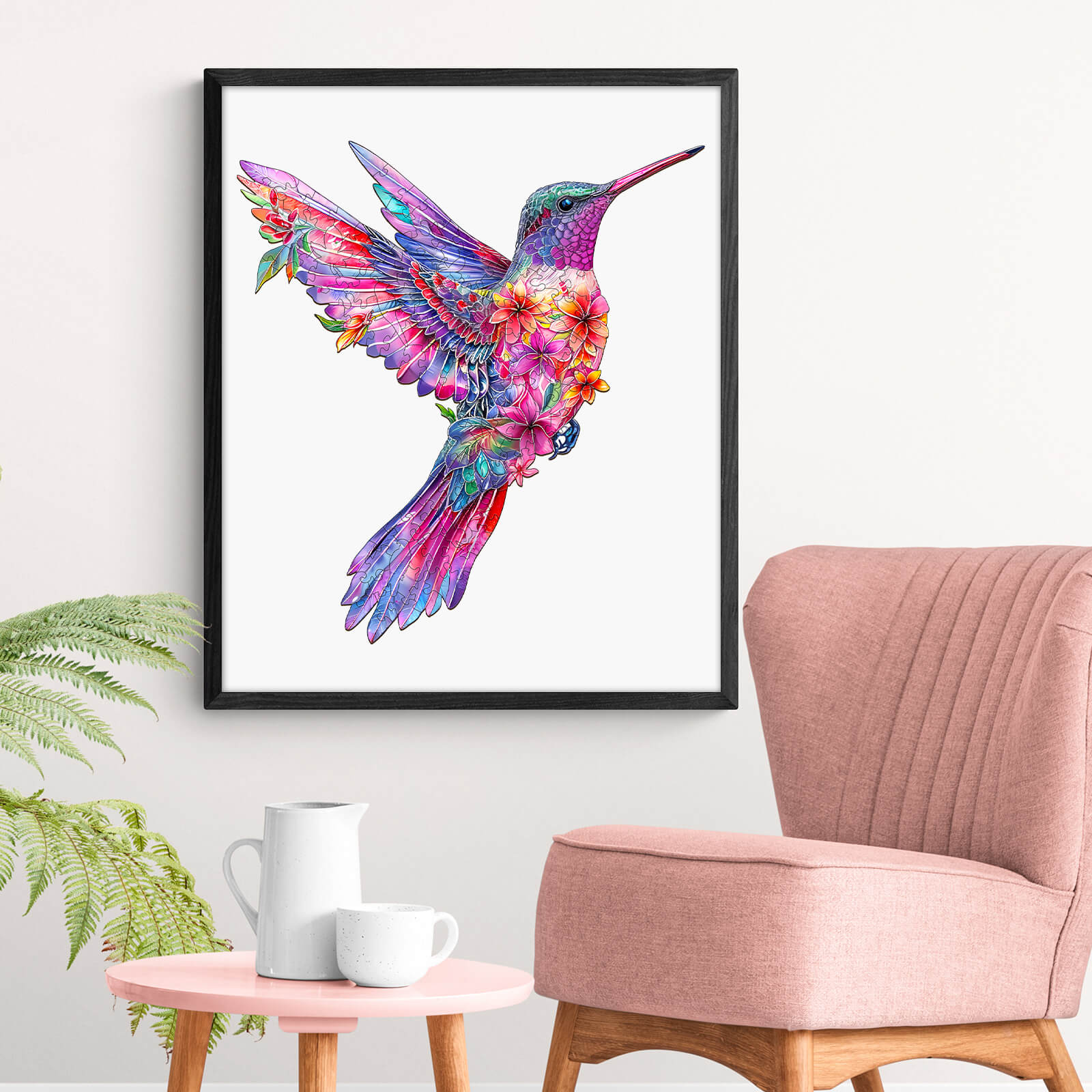 Hummingbird-3 Wooden Jigsaw Puzzle