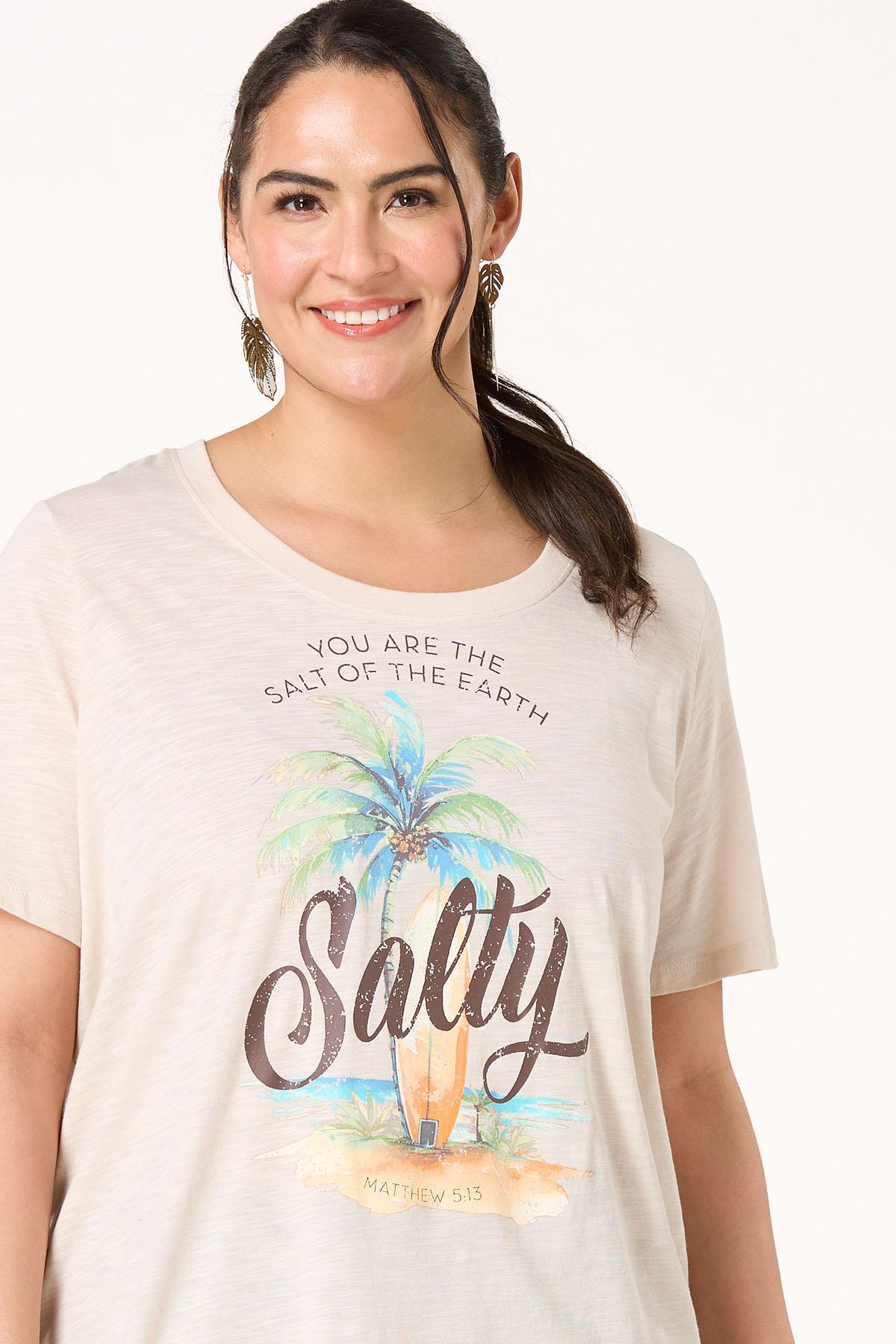 Plus Size Salt Of The Earth Tee