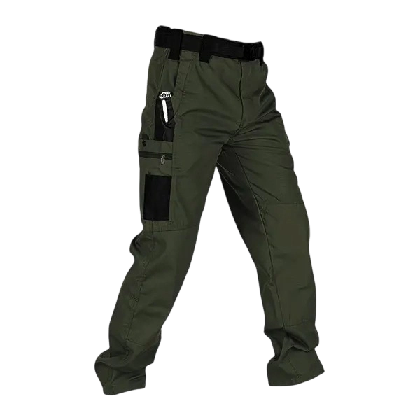 Men's 230g Durable Work Pants Tactical Cargo Pants with Zipper Pockets