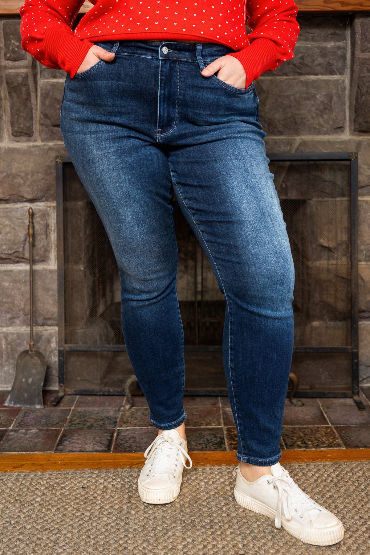 Lillian ThermaDENIM Skinny Jeans - PLUS