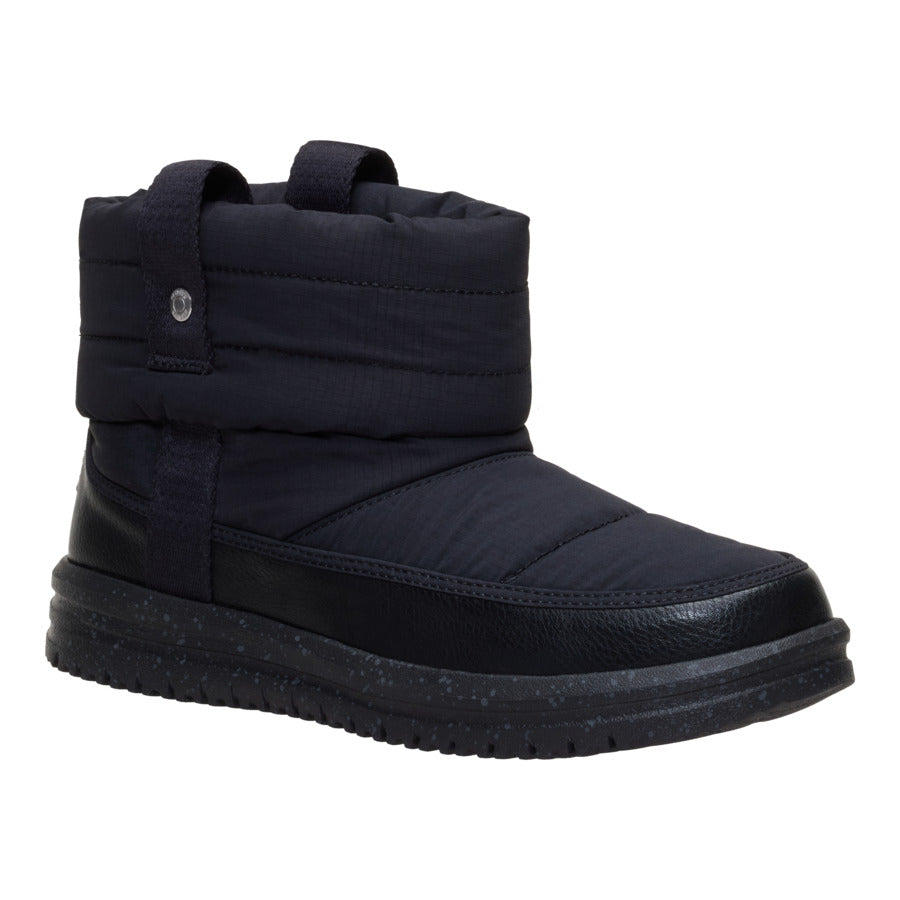 Camden Cuff Nylon Quilt - Black/Black