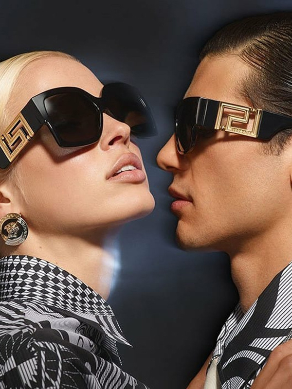 Geometric Hollow Sun-Protection Sunglasses Accessories