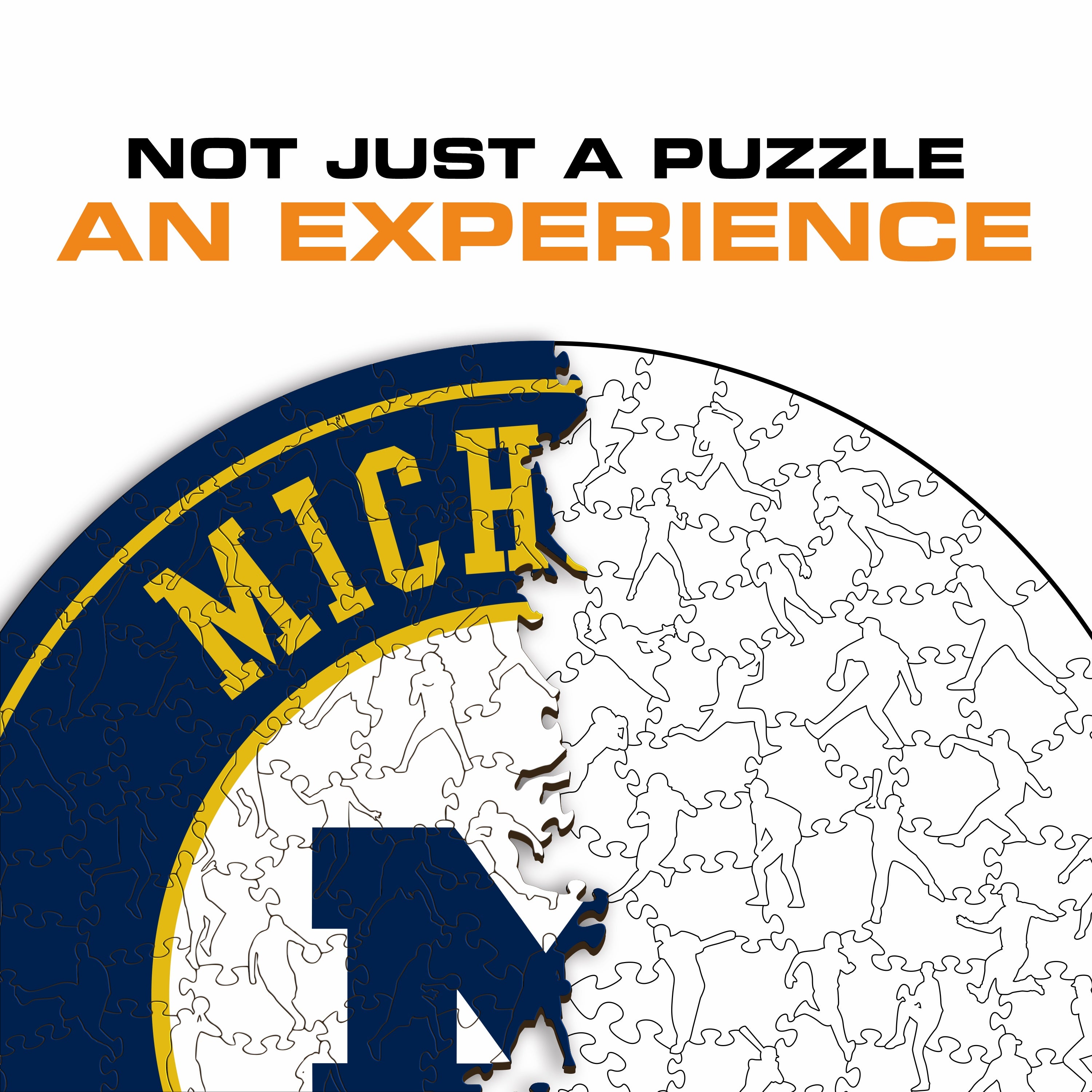 University of Michigan - Wooden Puzzle