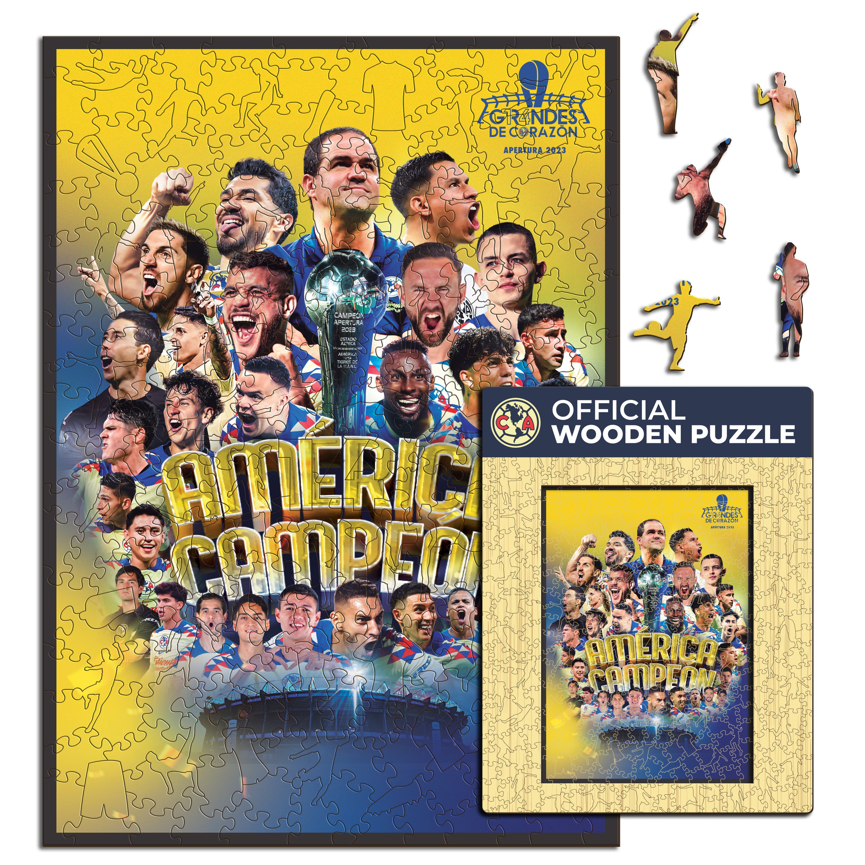 Club América® Champion - Wooden Puzzle
