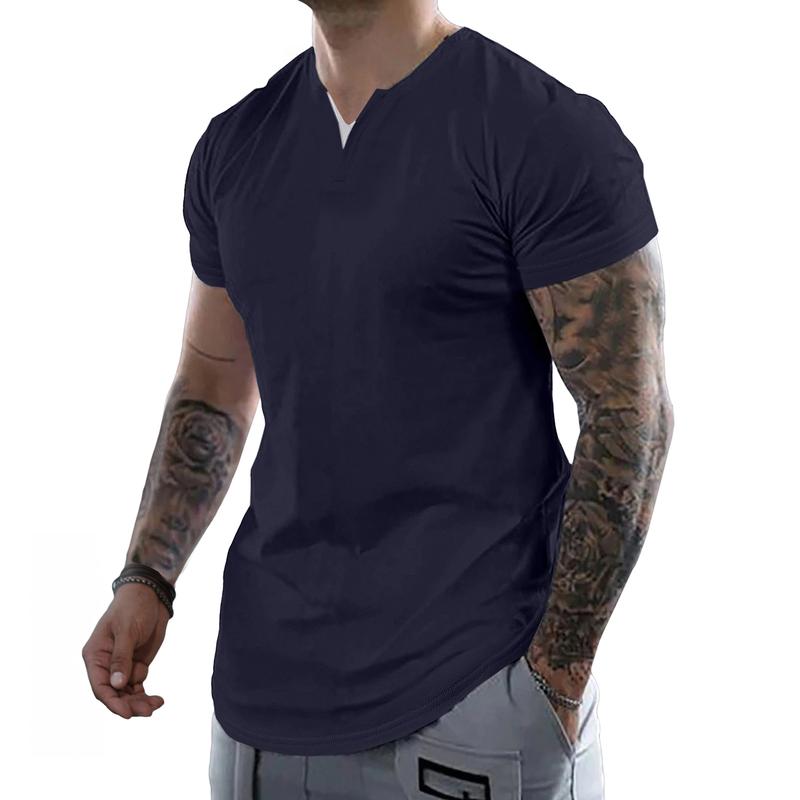 Men’s Slim Fit V-Neck Performance T-Shirt