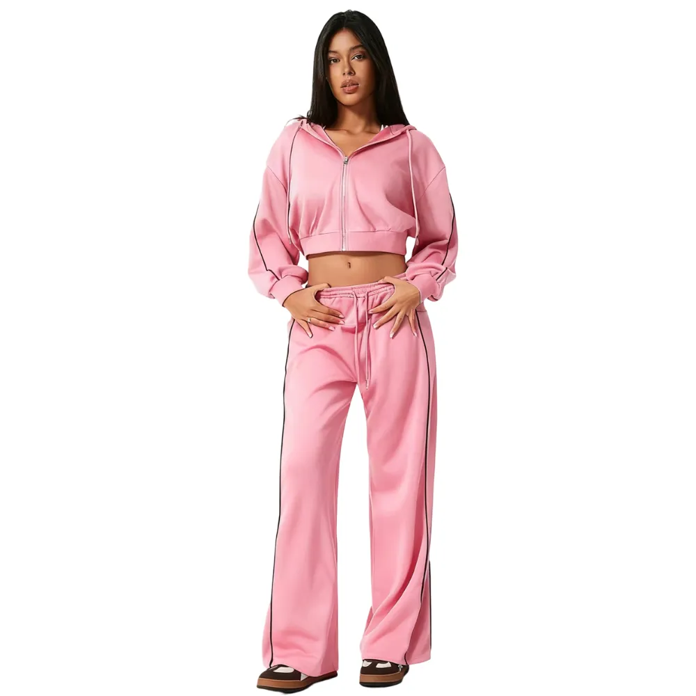 Hooded Tracksuit Set