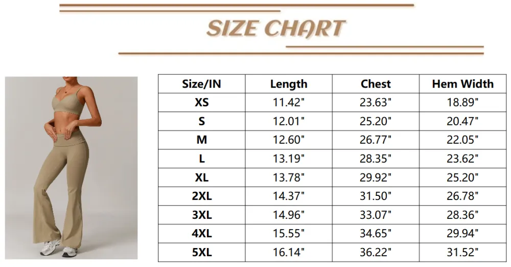 Women's 2-Piece Deep V Crop Cami & Flared Pants Set