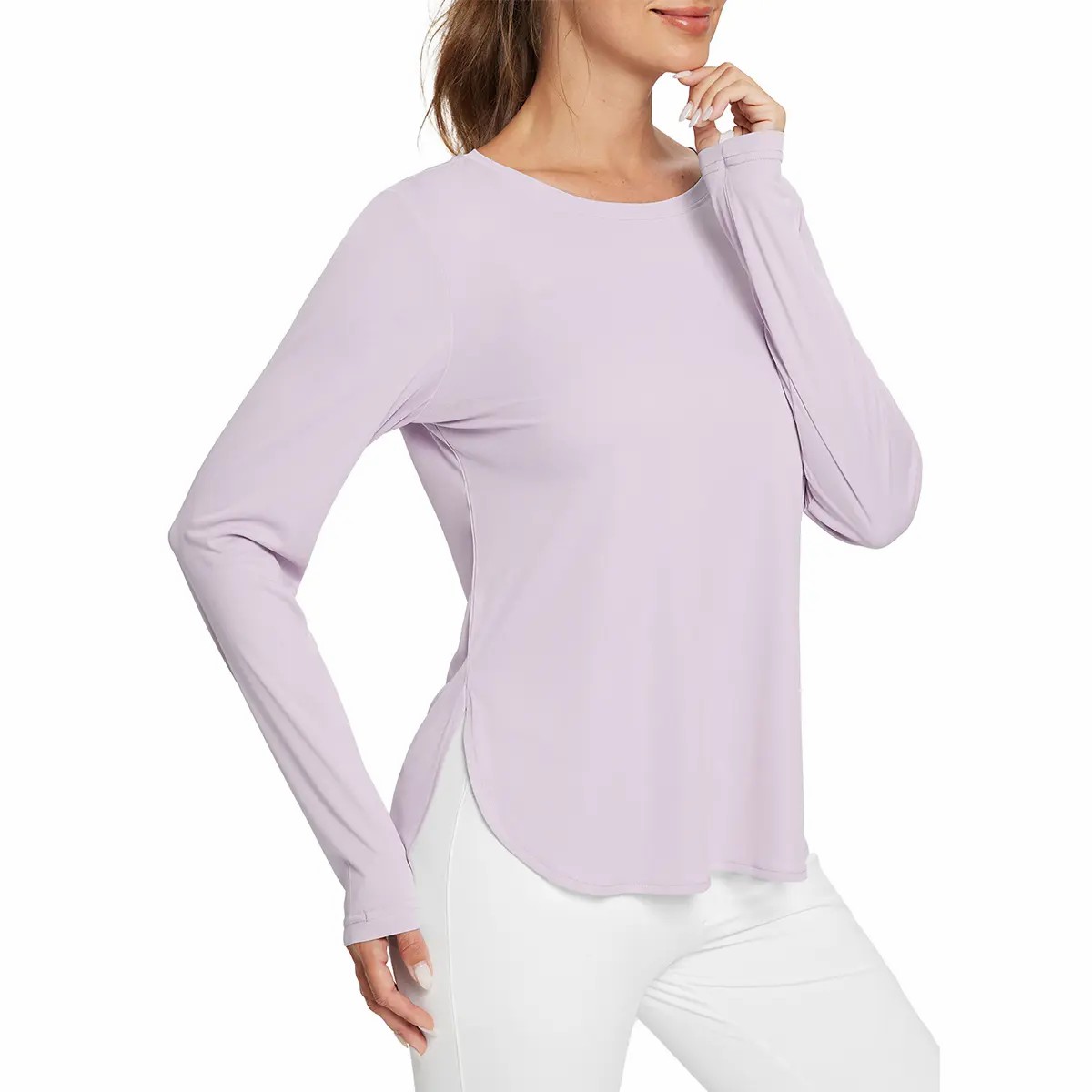 Women's UPF 50+ Sun Shirt – Lightweight Long Sleeve Hiking & Fishing Top