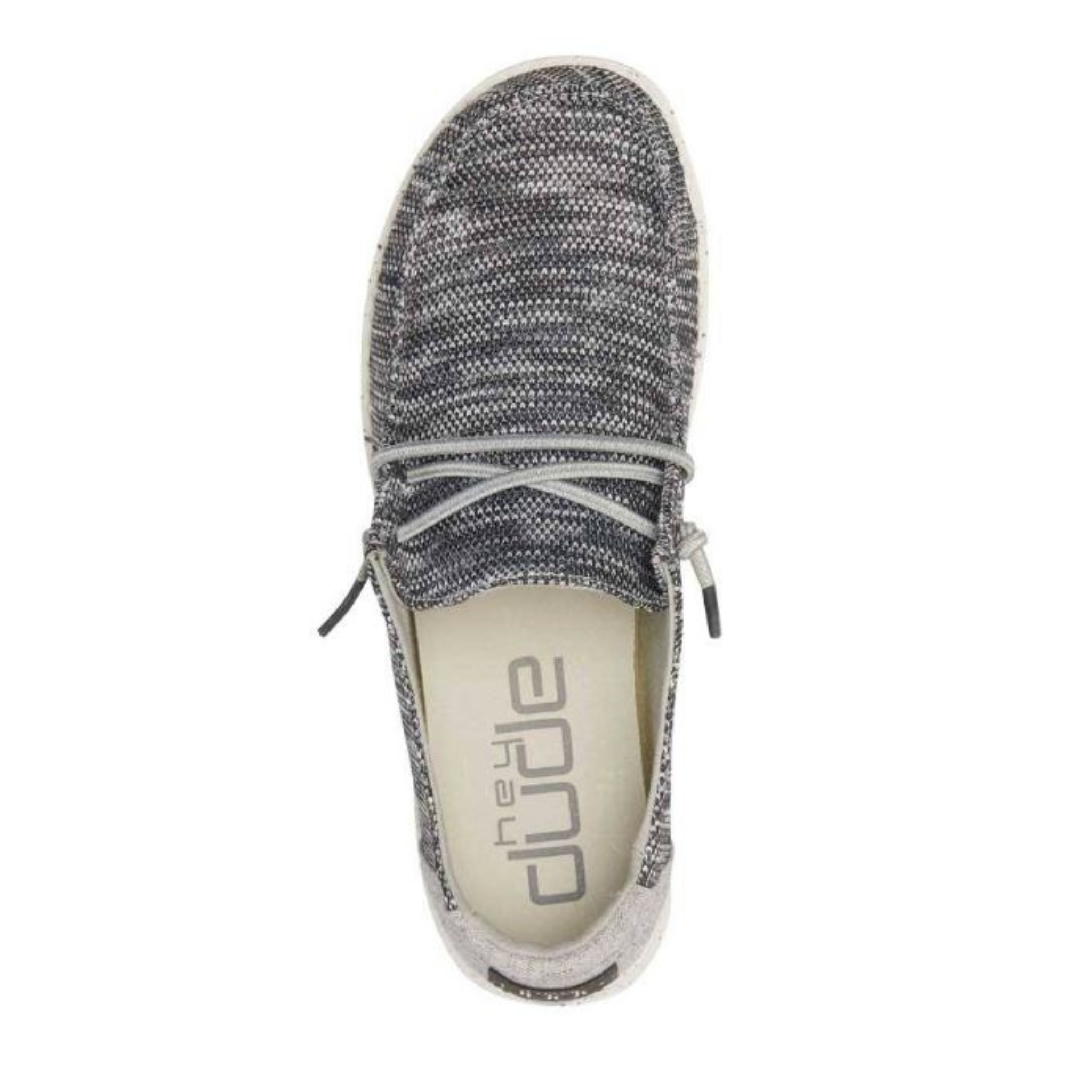 DUDES WOMEN’S DARK GREY WENDY SOX CASUAL SHOE - 121923008