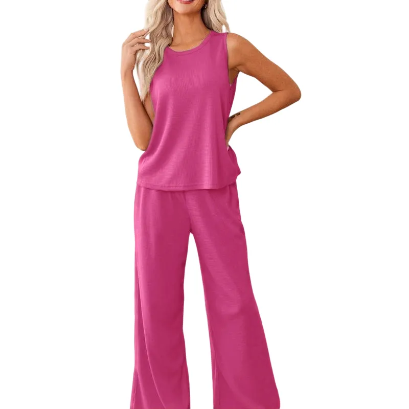 Womens Pajamas 2 Piece Lounge Set
