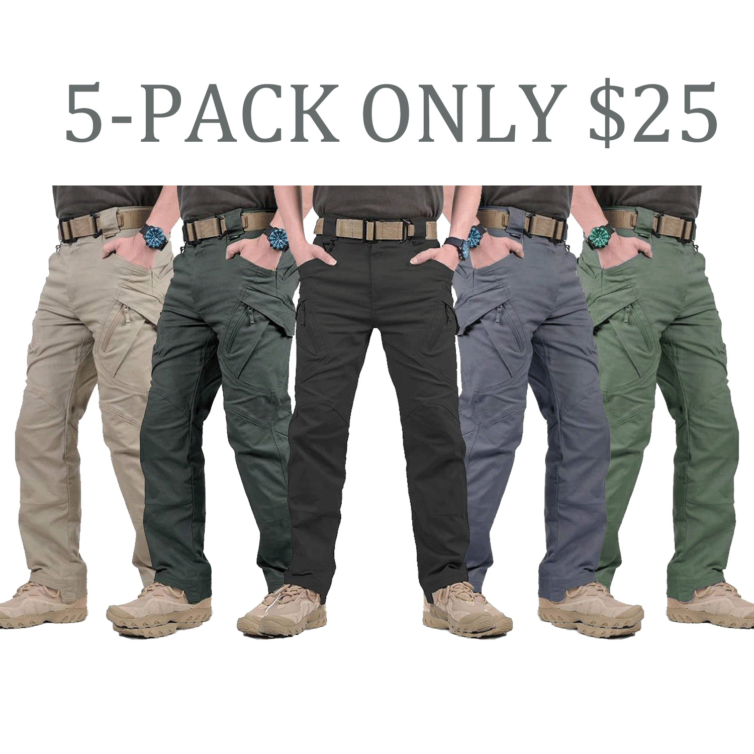 Men’s Lightweight Tactical Work Pants