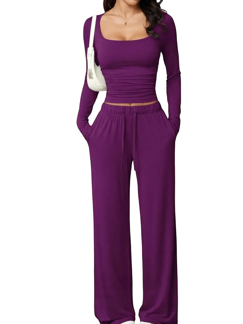 Women's 2 Piece Matching Lounge Set