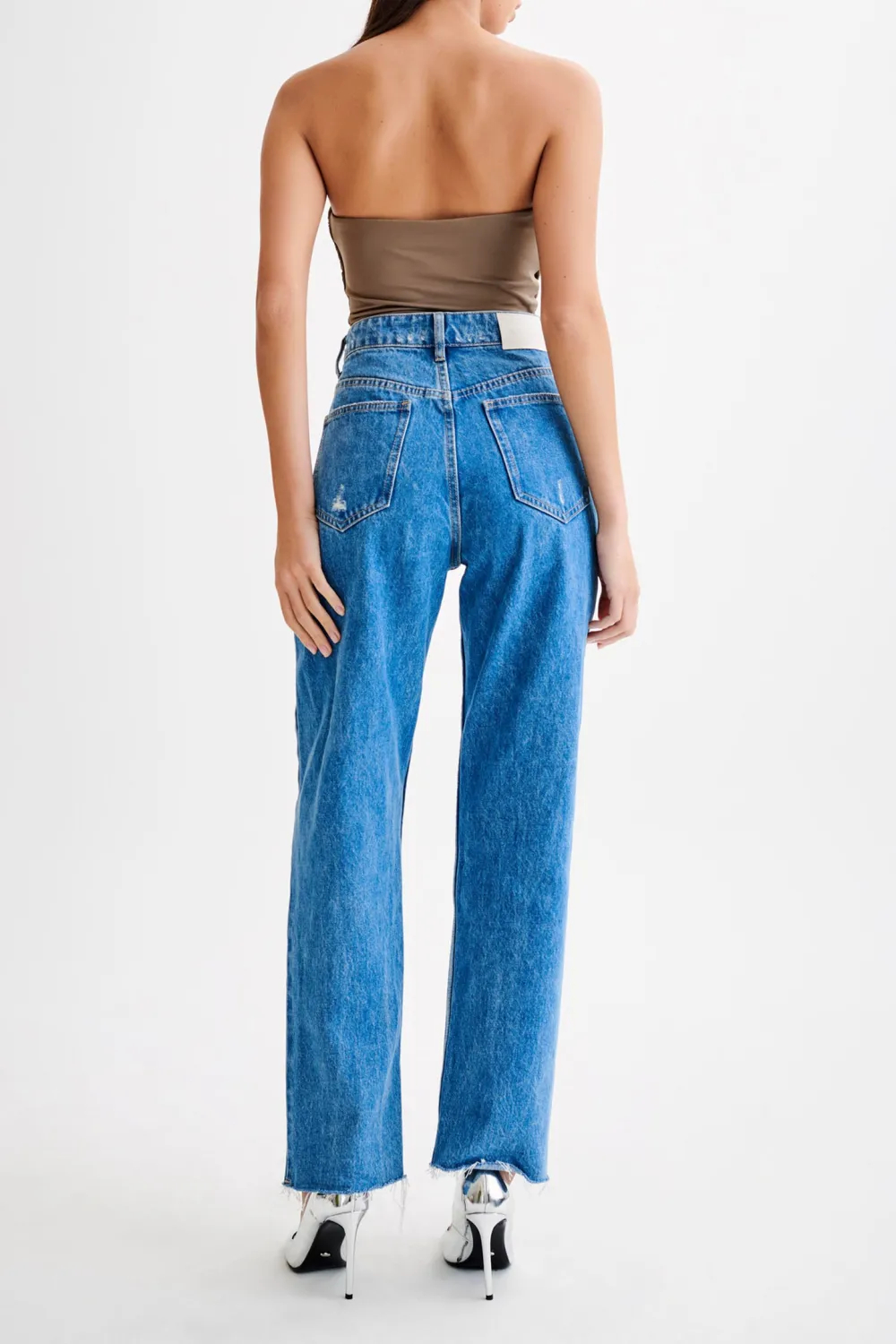 Recycled Nylon Ruched Bodysuit