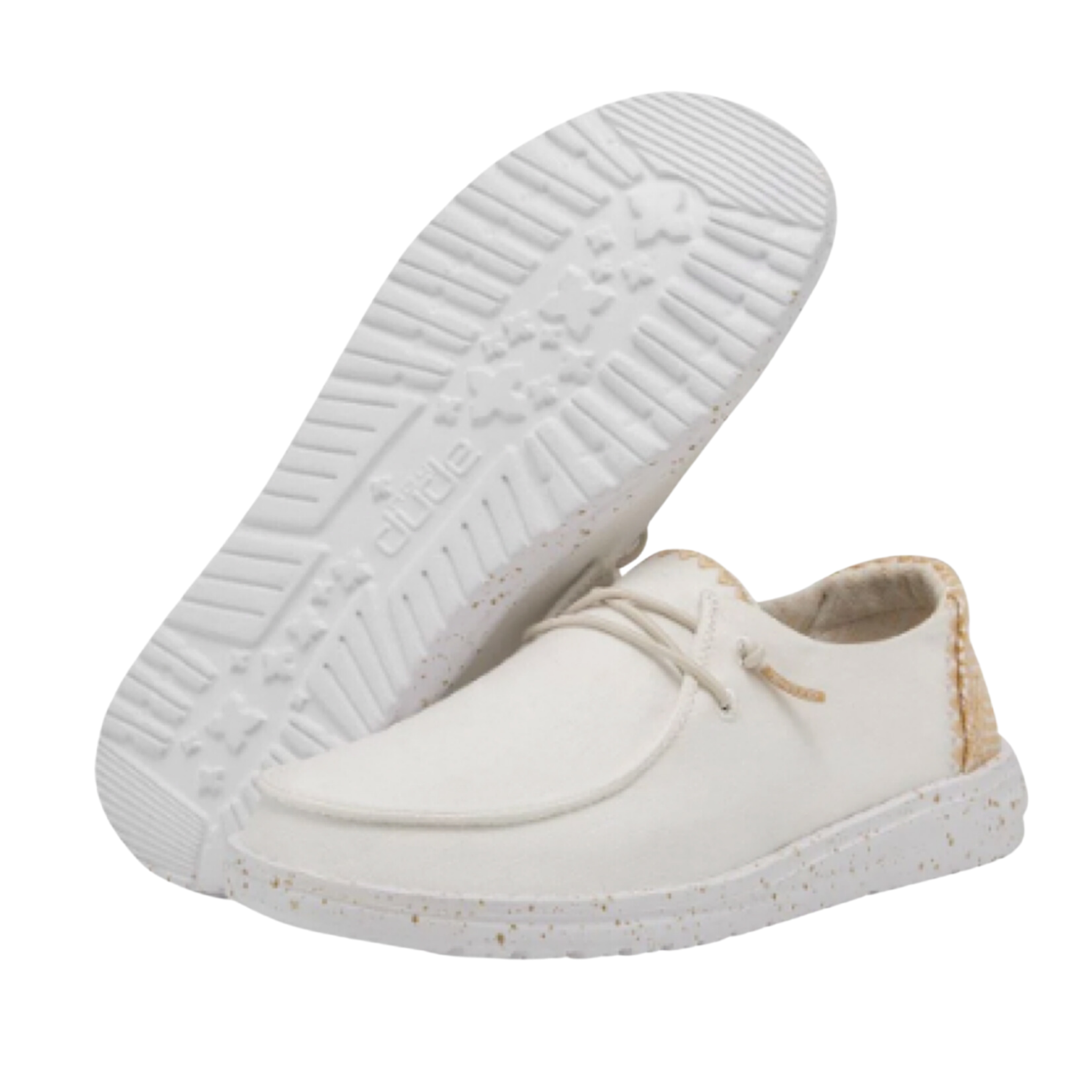 DUDE KIDS WENDY CHAMBRAY WHITE SAND - 401011KJ