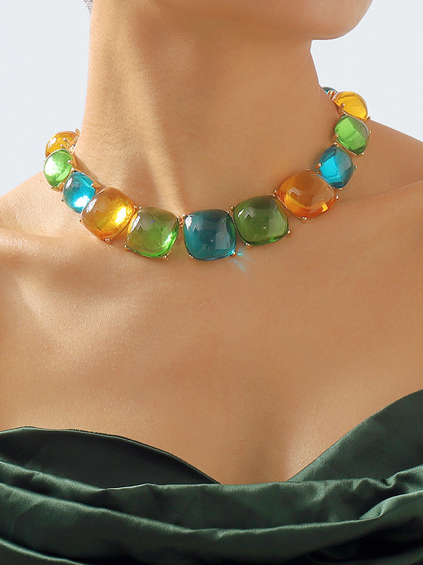 Geometric Necklaces Accessories Dainty Necklace