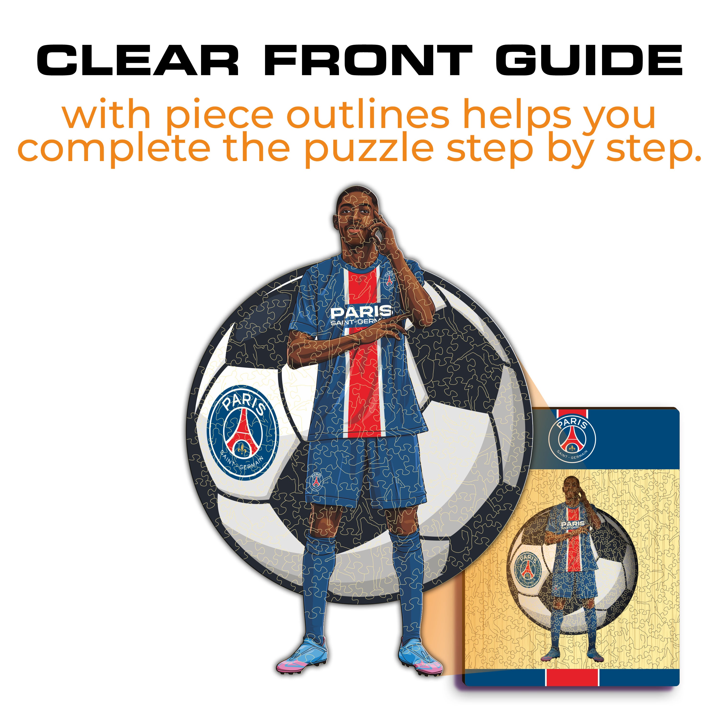 Ousmane Dembélé - Wooden Puzzle