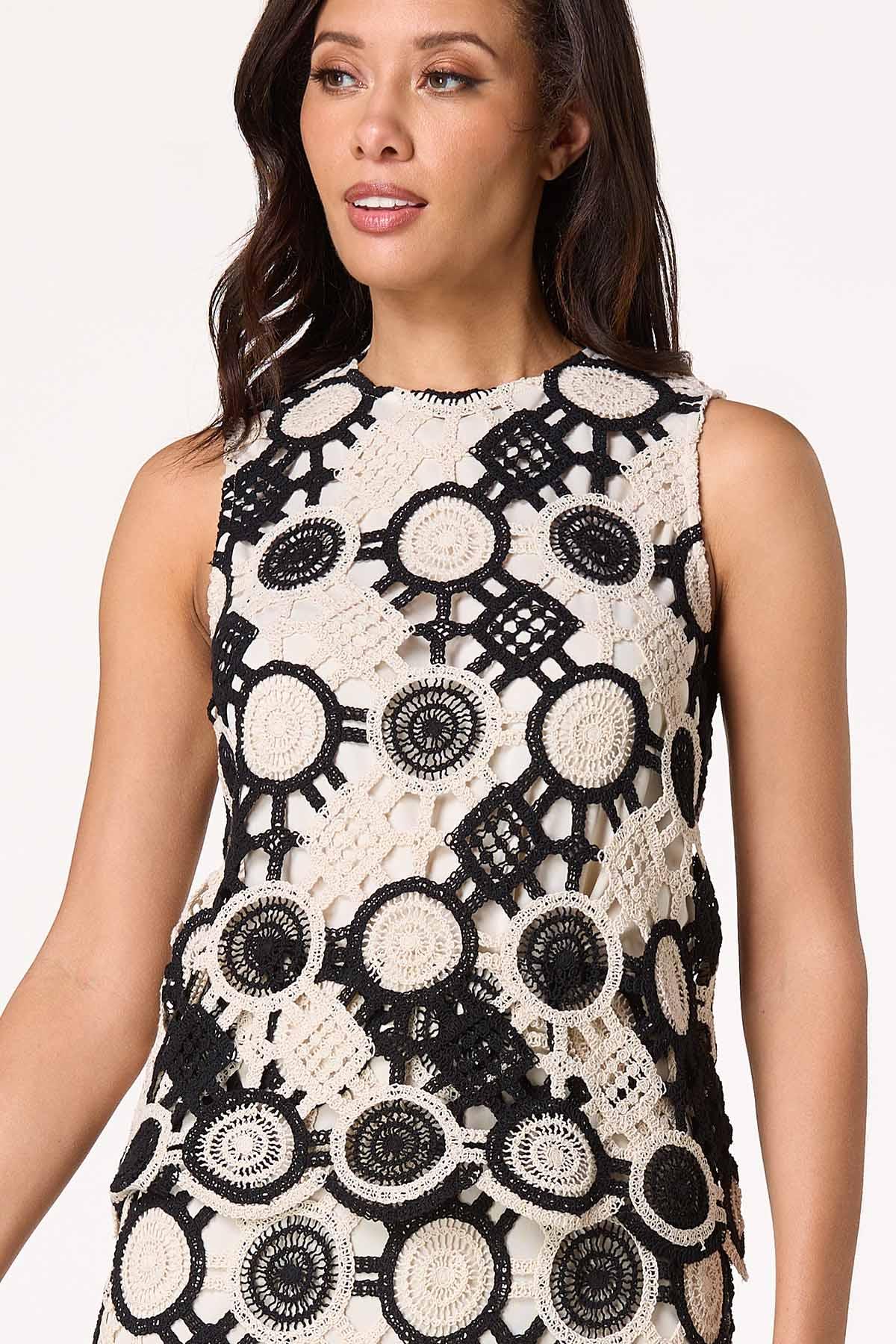 Crochet Medallion Tank